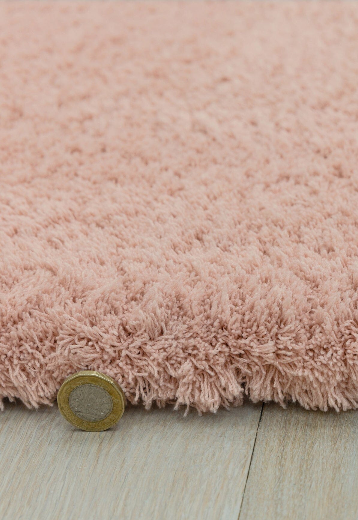 Lulu Pink Soft Touch Fluffy Rug