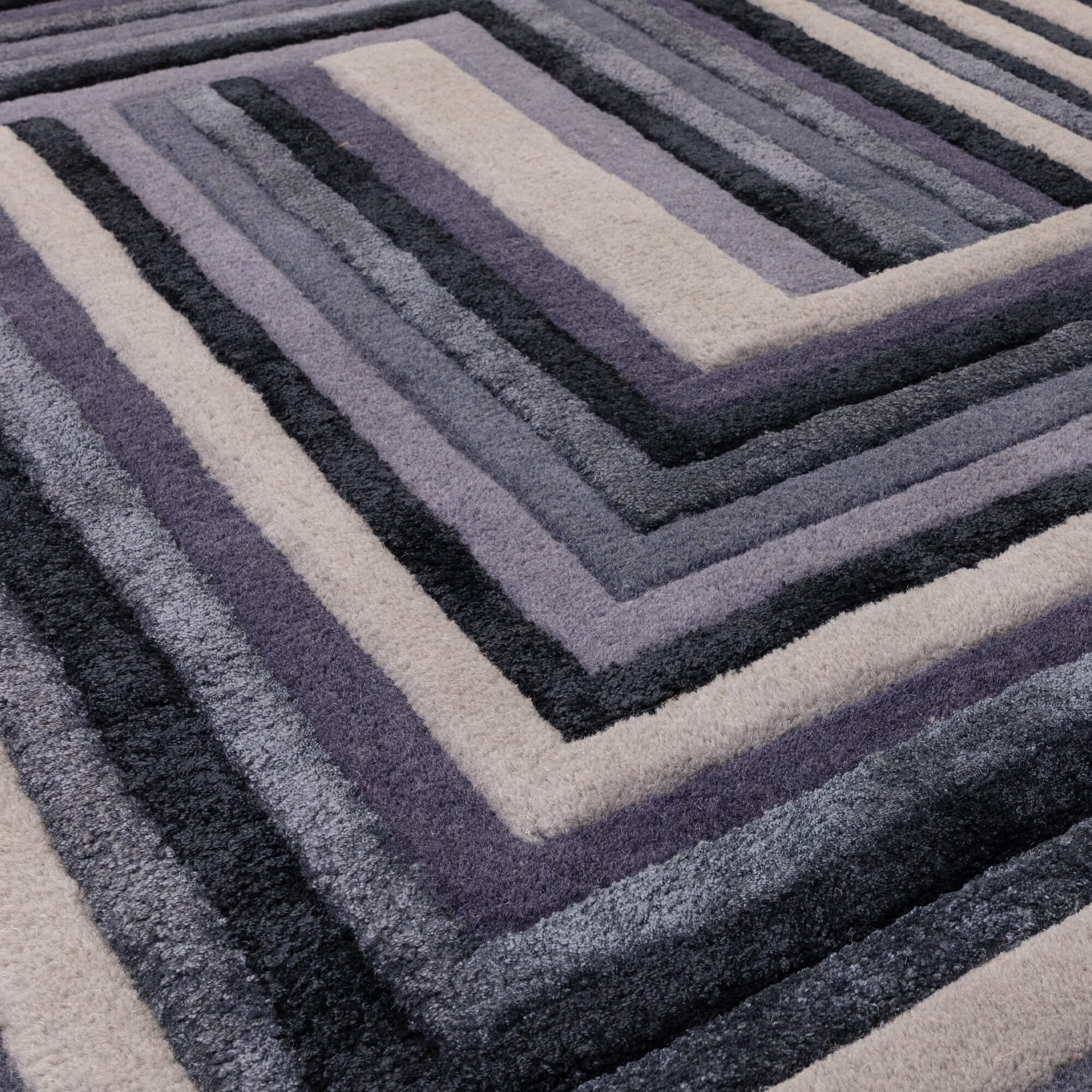 Matrix Network Indigo Rug MAX81