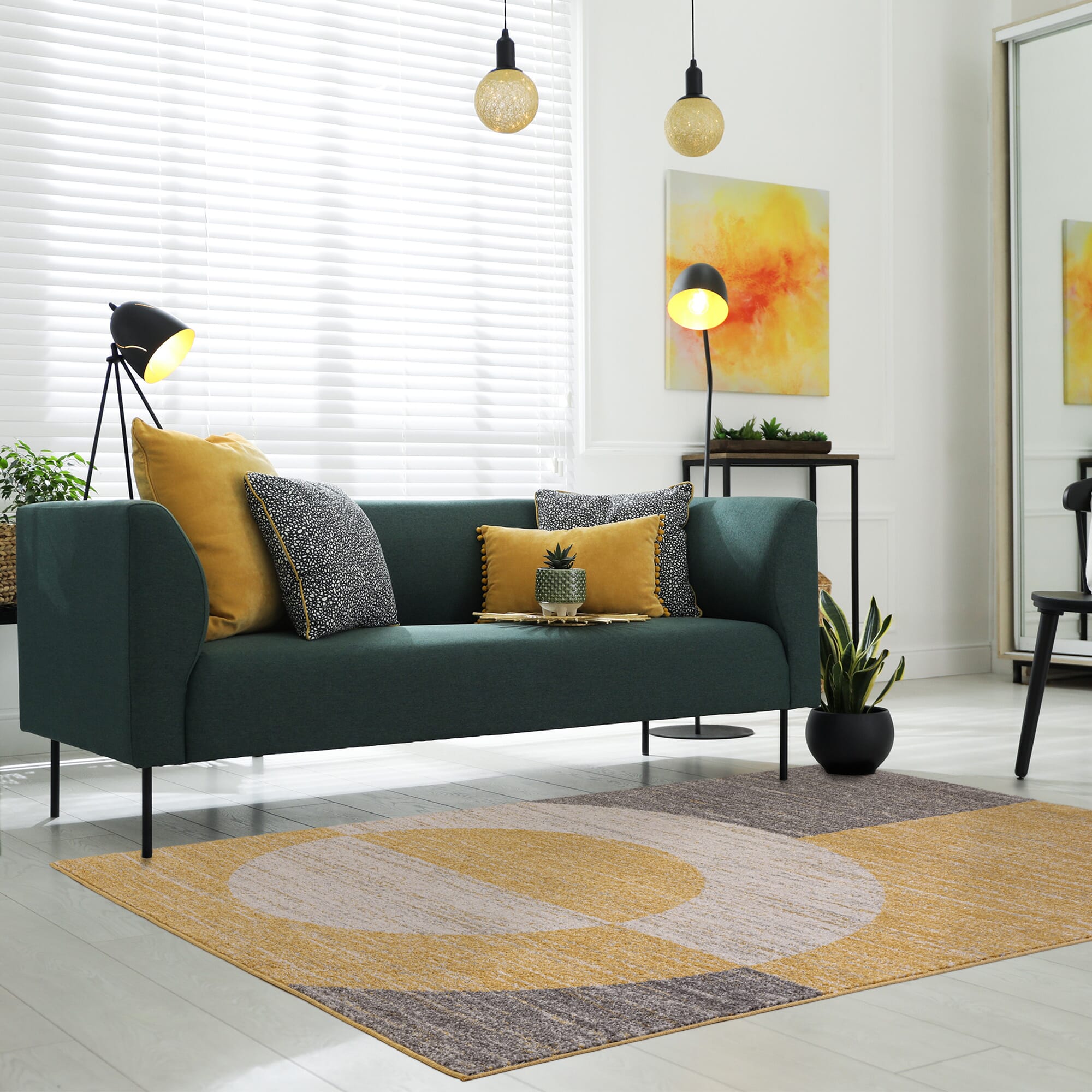 Muse MU22 Yellow Halo Rug