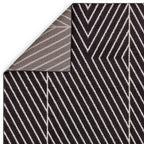 Alfombra Muse MU10 lineal negra