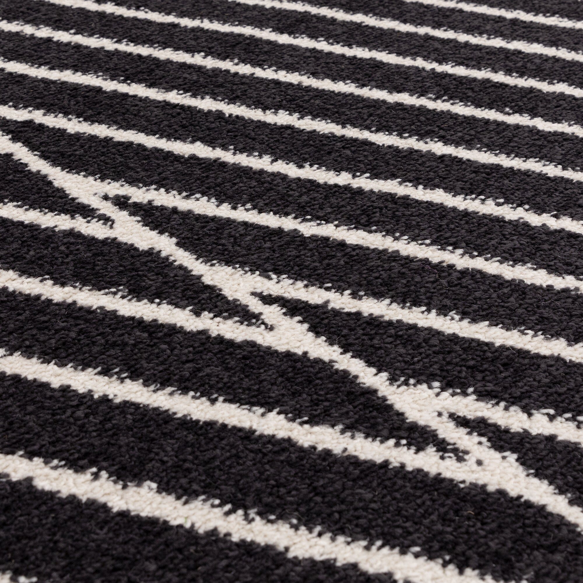 Alfombra Muse MU10 lineal negra