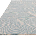Muse MU02 Blue Swirl Rug