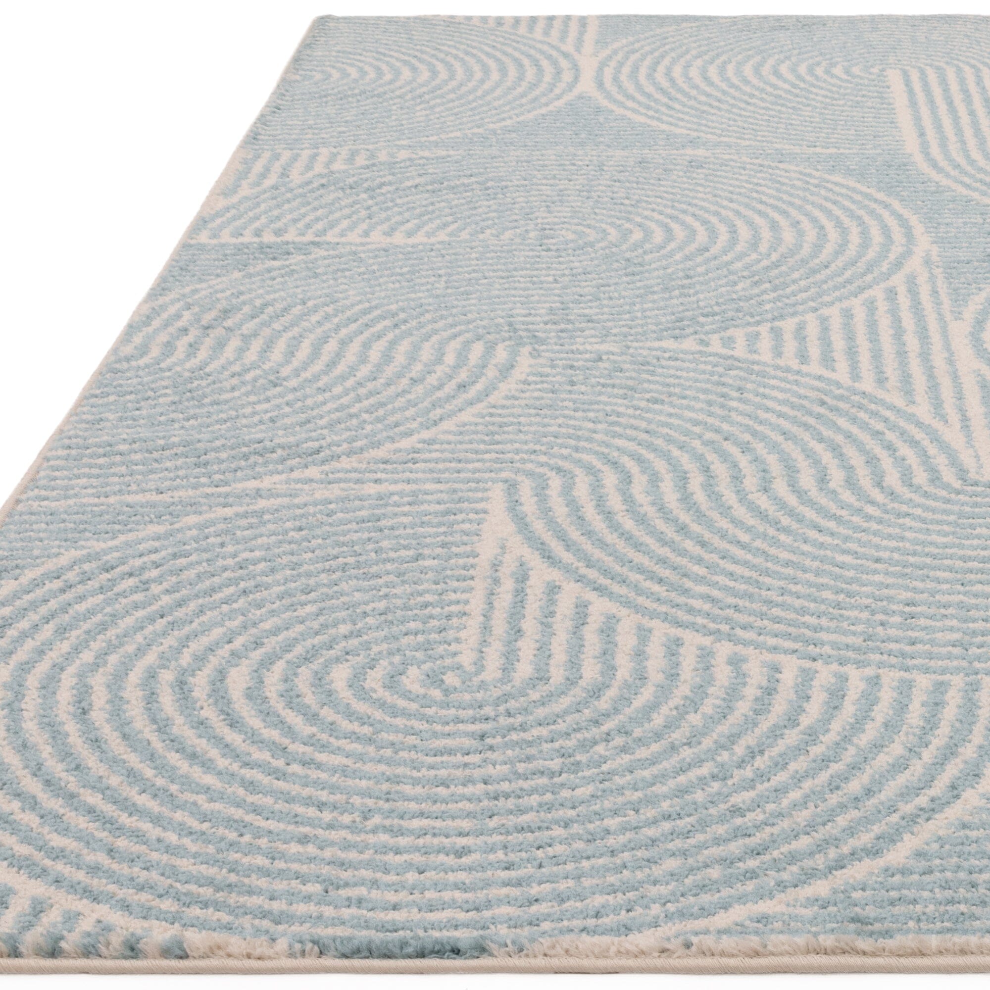 Muse MU02 Blue Swirl Rug