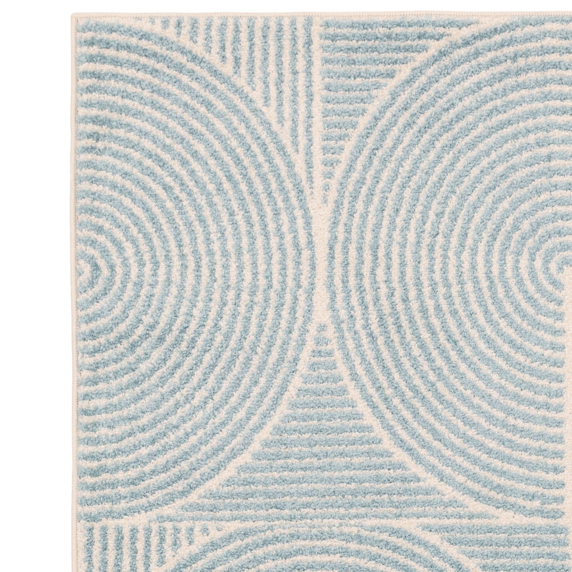 Muse MU02 Blue Swirl Rug