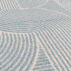 Muse MU02 Blue Swirl Rug