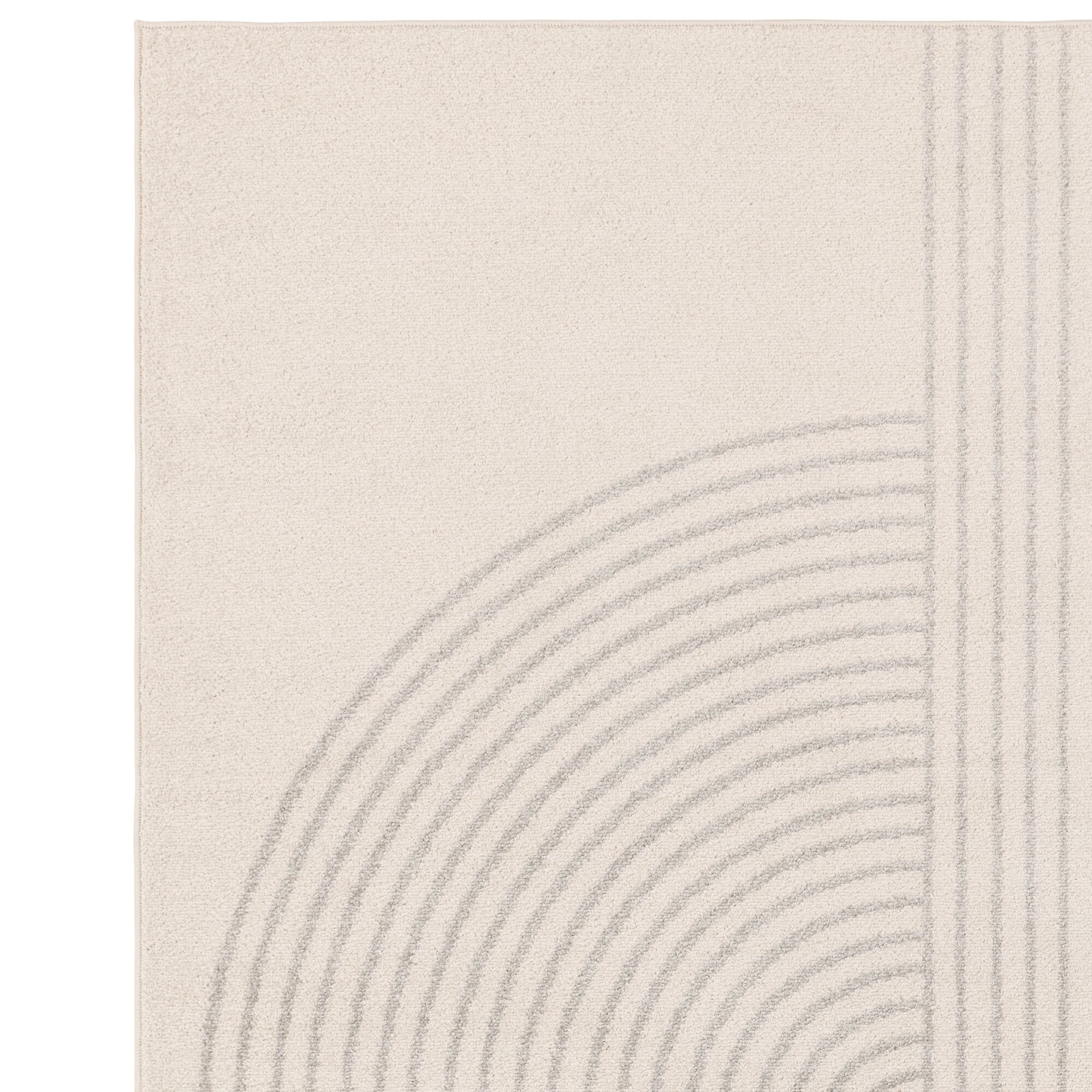 Alfombra Muse MU16 con arco crema