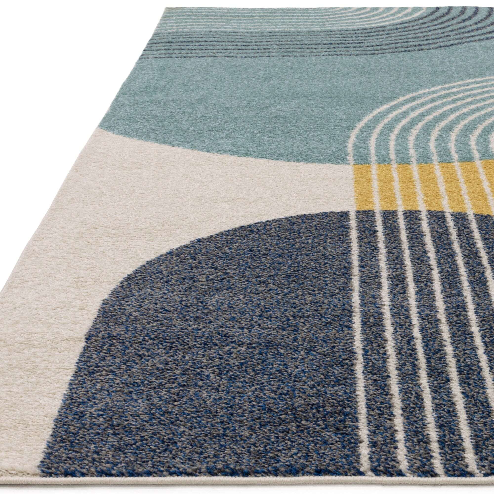 Muse MU15 Blue Retro Rug
