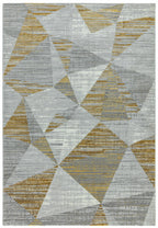 Alfombra metálica amarilla Orion Blocks OR12