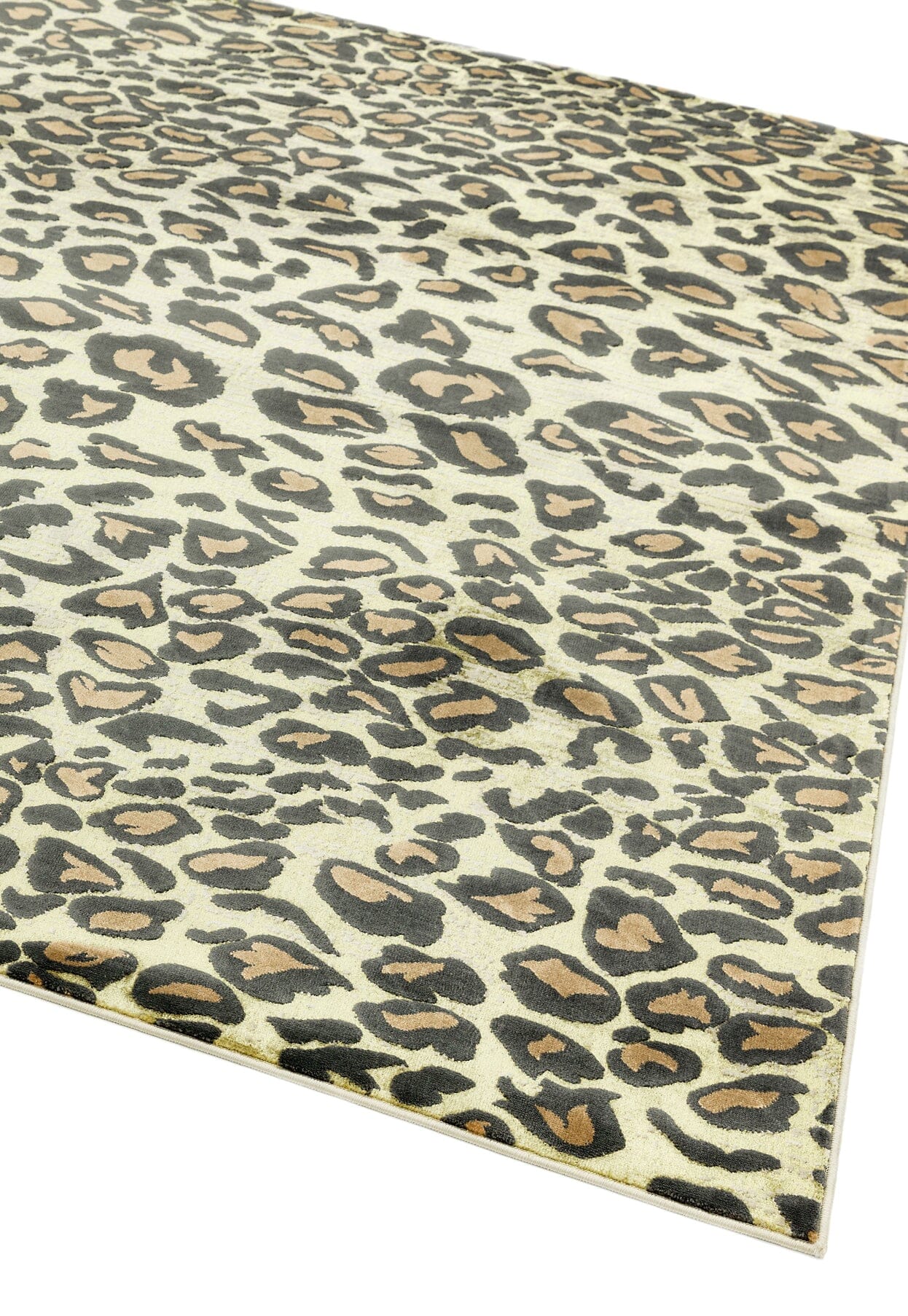Quantum Leopard Animal Print Rug QU01