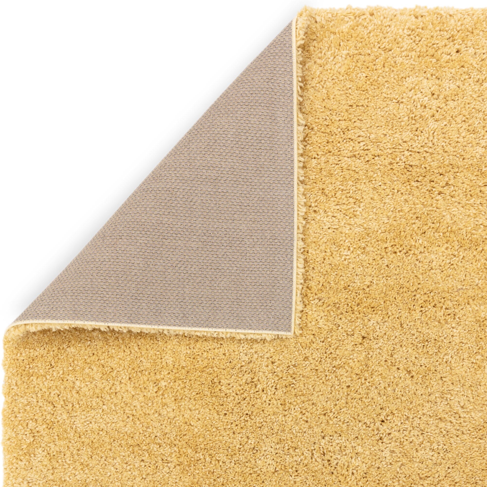 Ritchie Yellow Soft Touch Shaggy Rug