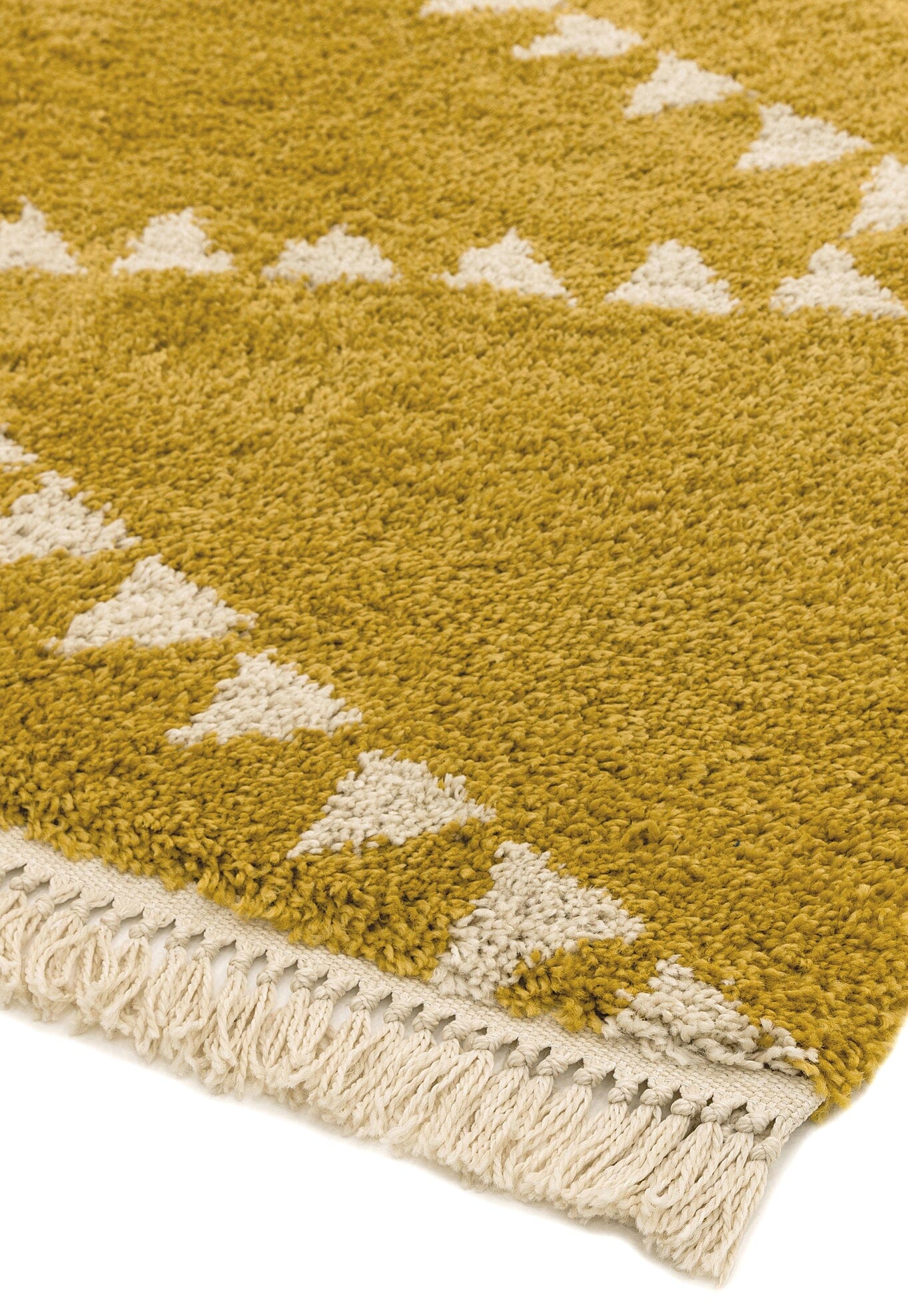 Rocco Mustard Berber Style Rug RC05