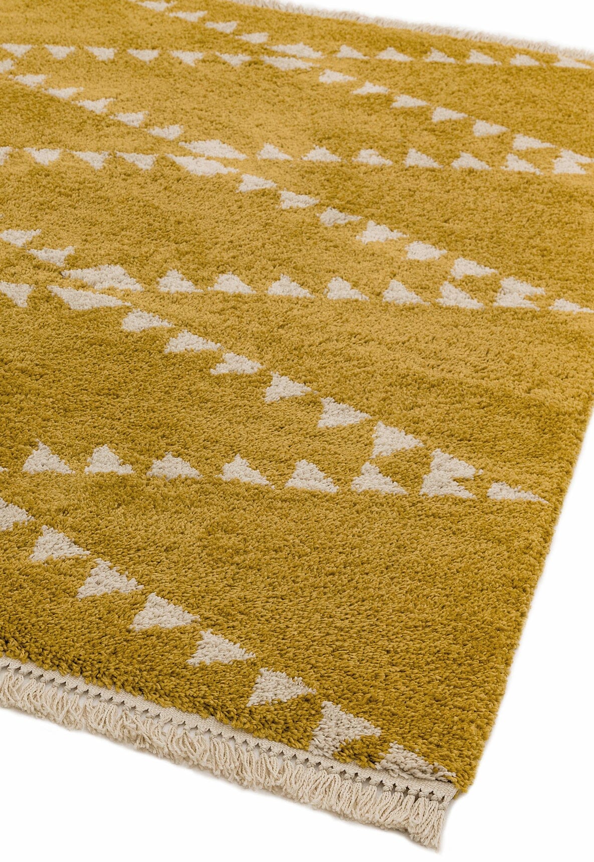 Rocco Mustard Berber Style Rug RC05