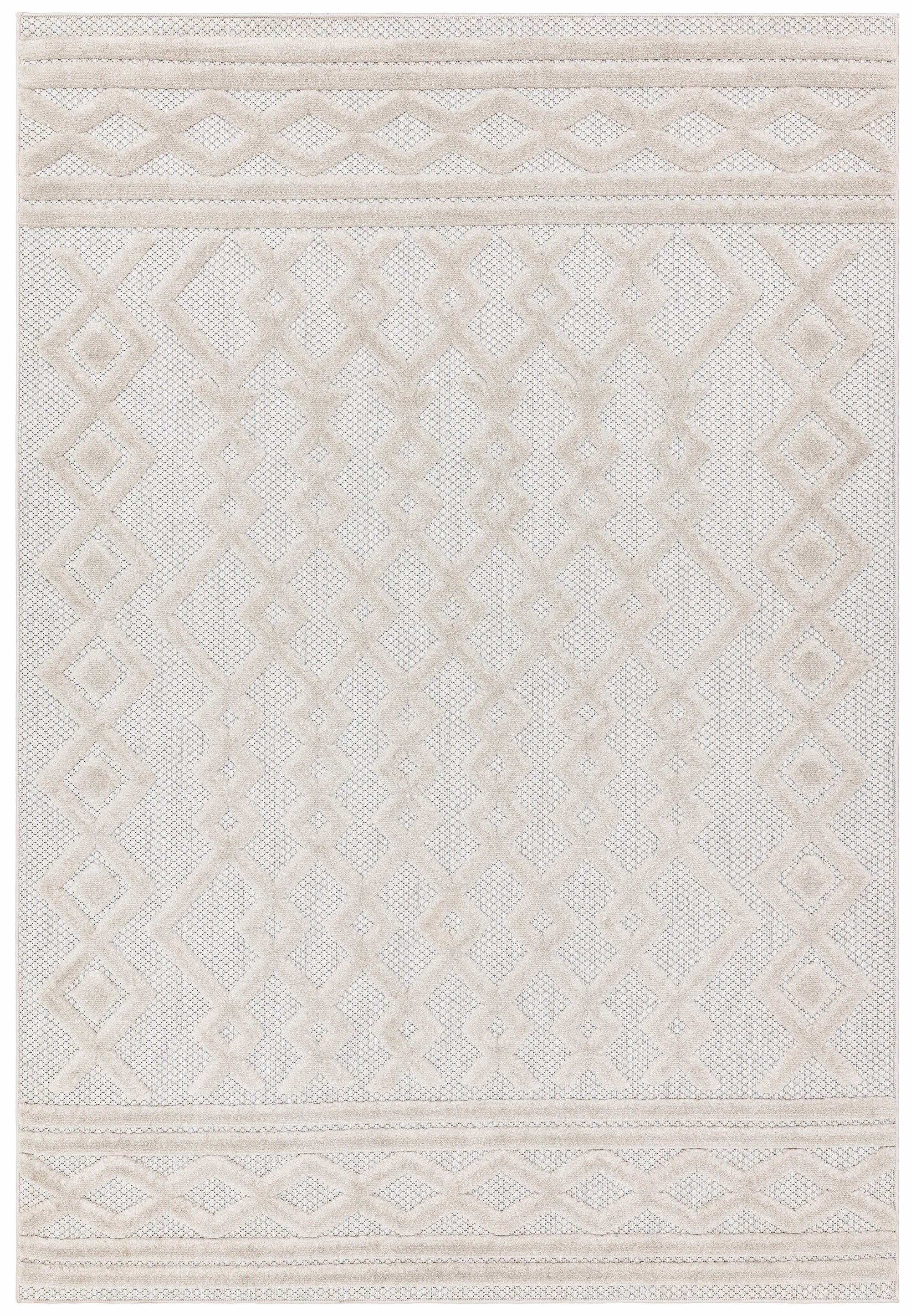 Salta White Links Indoor/Outdoor Rug SA05