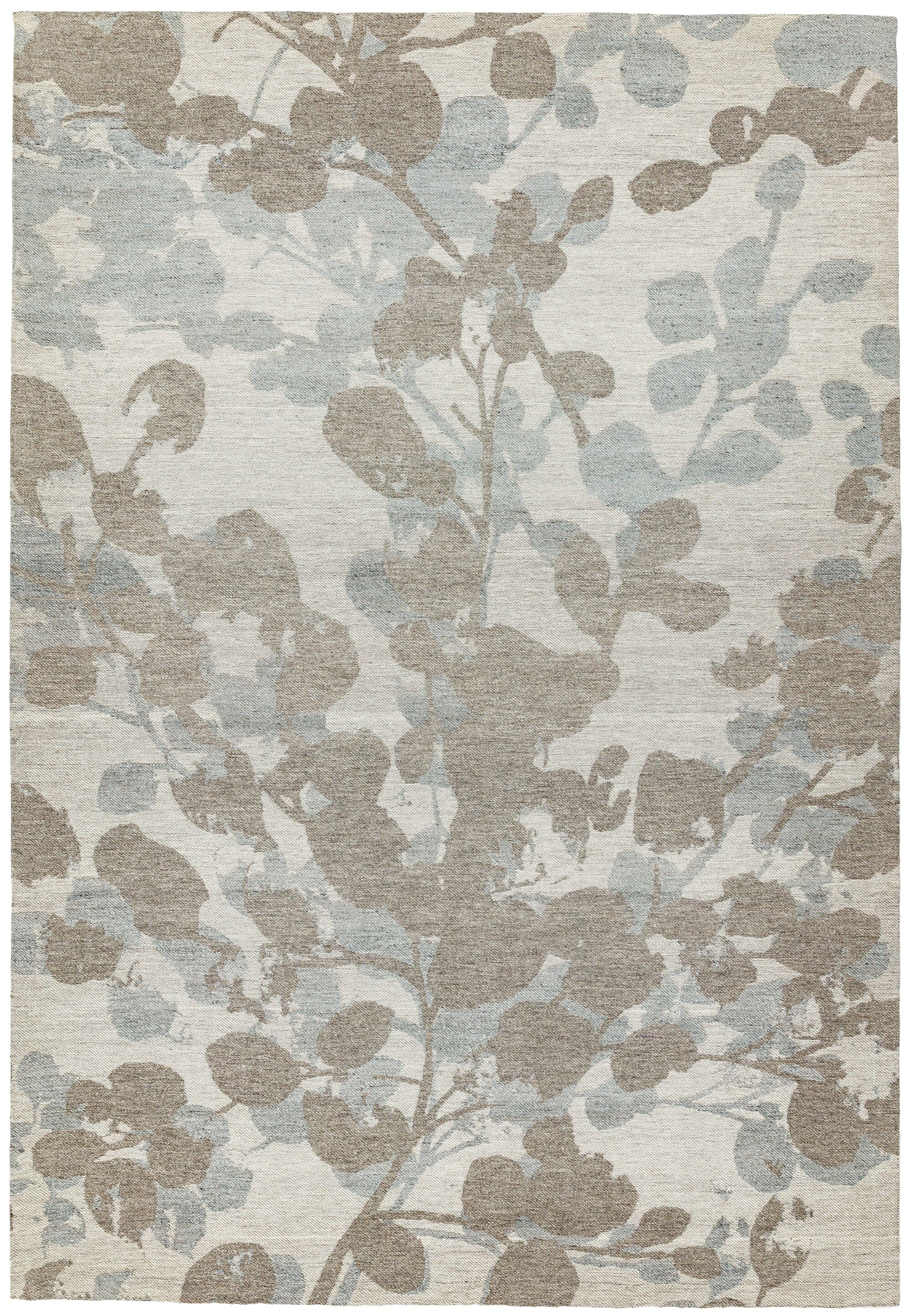 Shade Leaf Natural Woven Jacquard Rug SH06