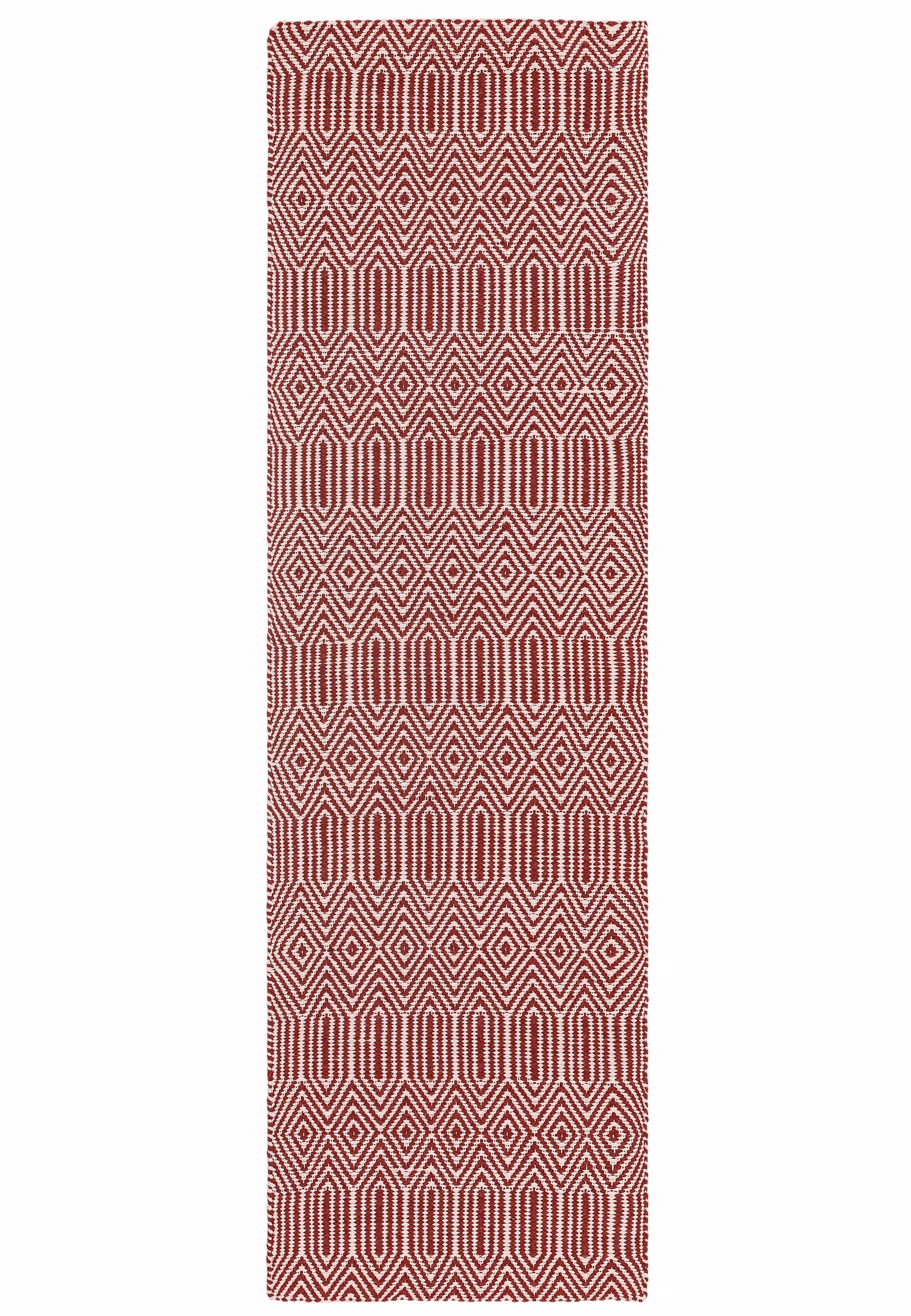 Sloan Marsala Ethnic Flatweave Rug