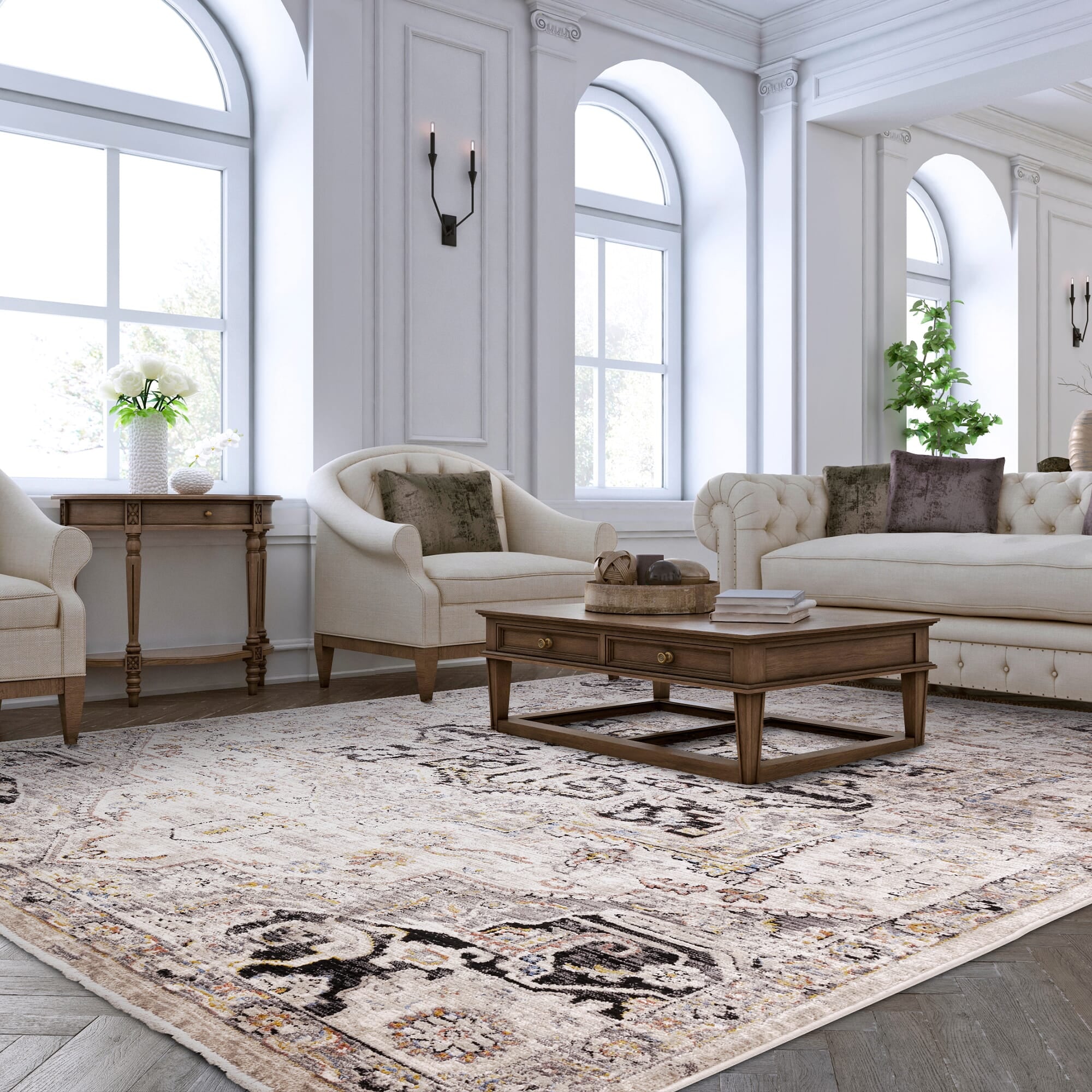 Sovereign Antique Medallion Rug