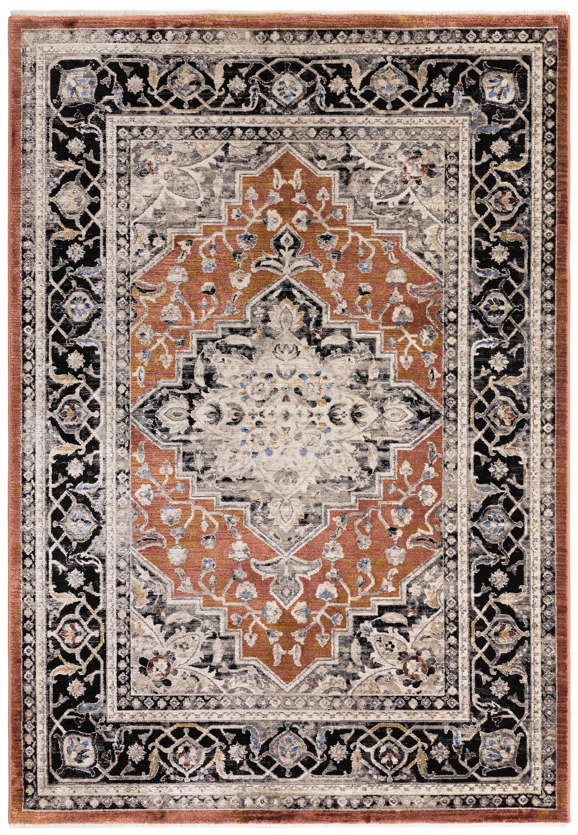 Sovereign Terracotta Medallion Rug