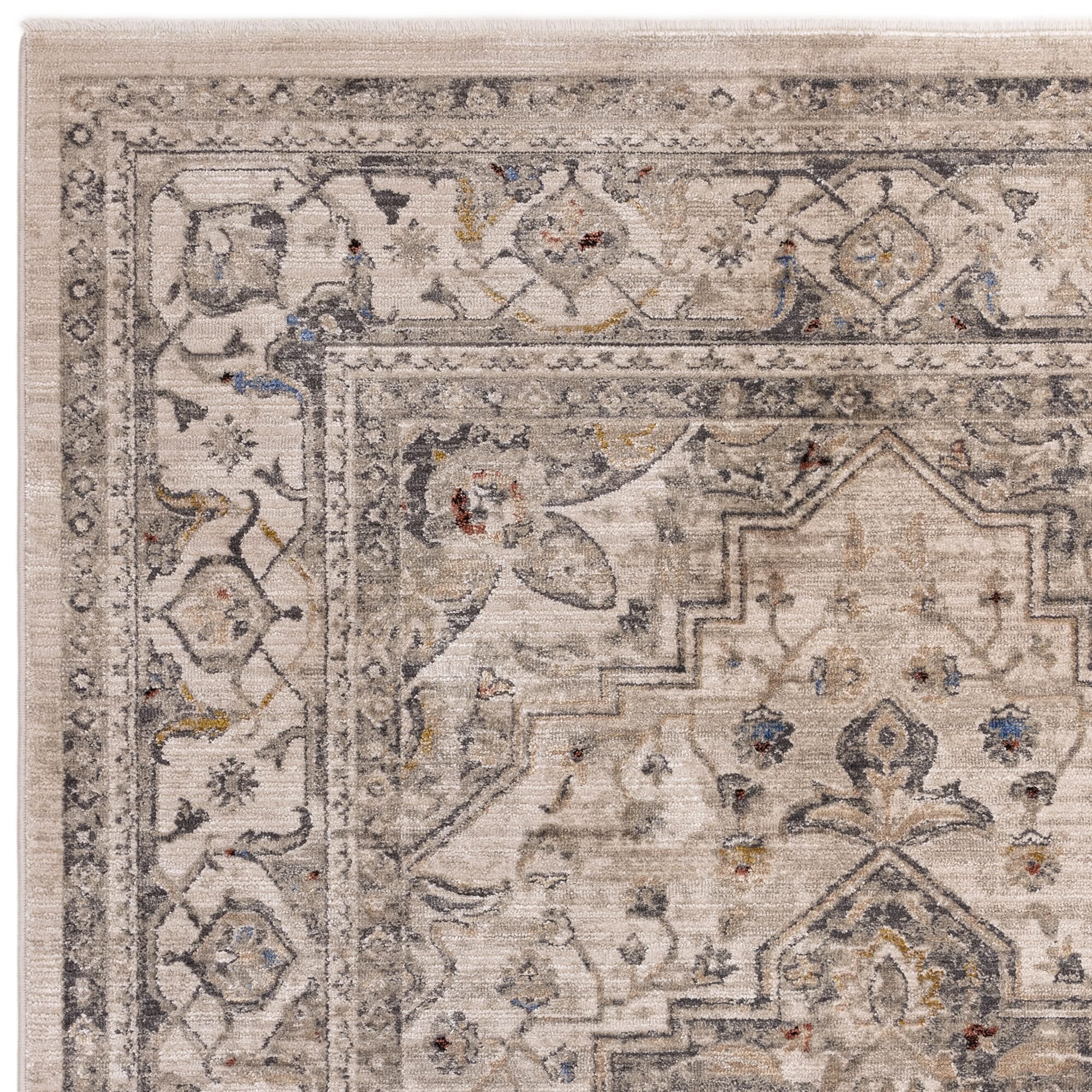 Sovereign Ash Medallion Rug