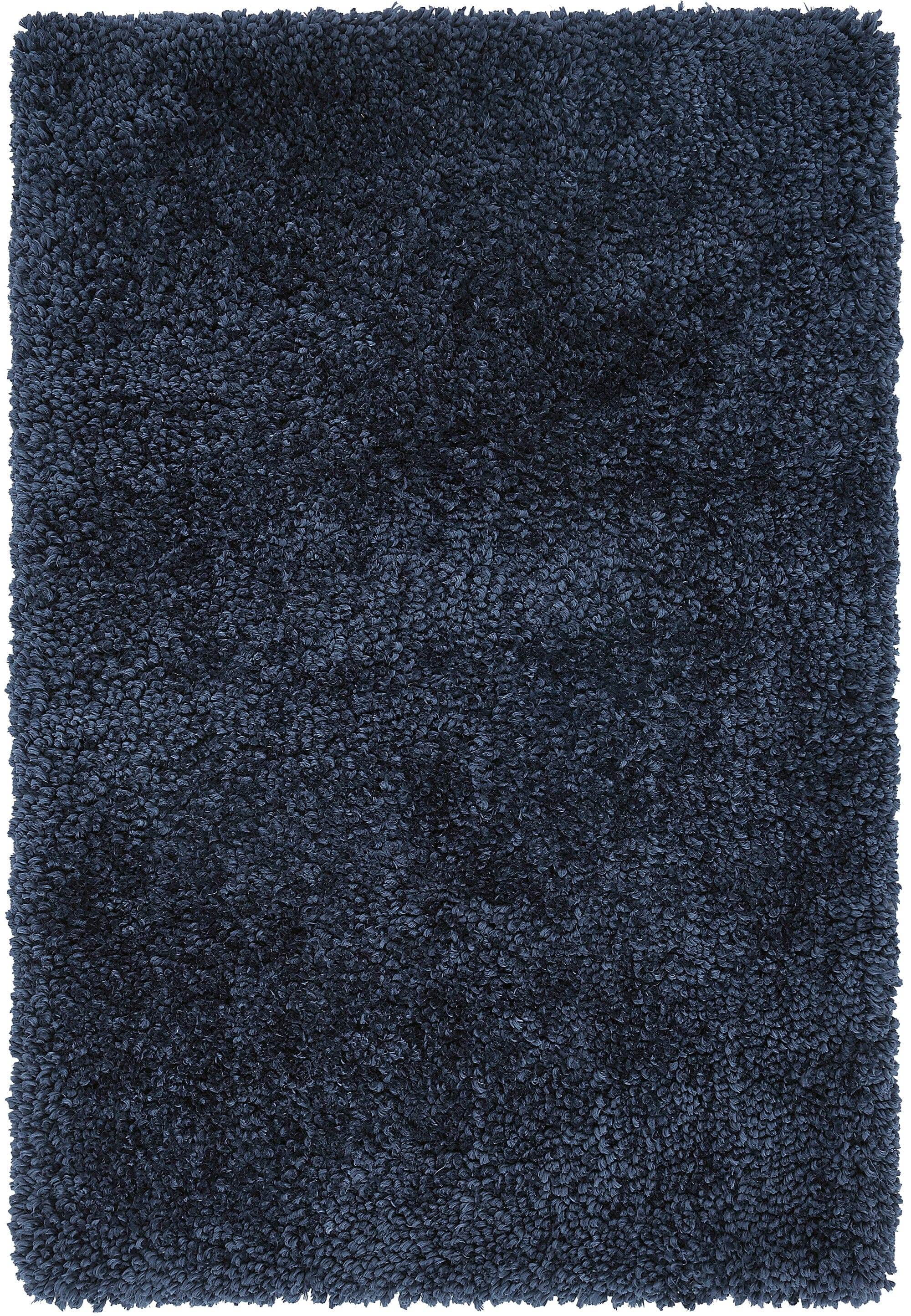 Spiral Navy Shaggy Rug