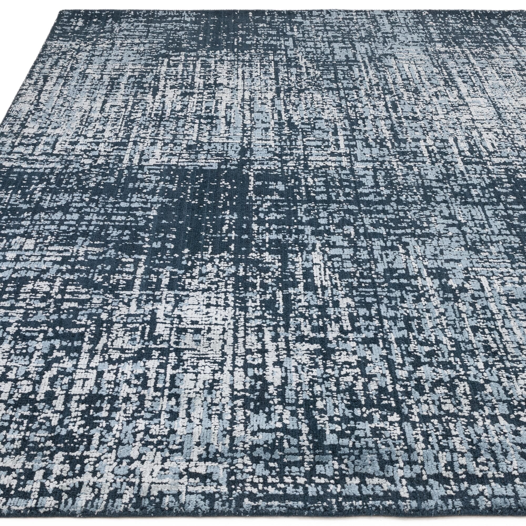 Torino Petrol Blue Rug