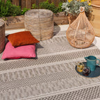 Alfombra Varanda VA04 Rayas Naturales