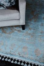 Katherine Carnaby Vintage Blue Rug - disc