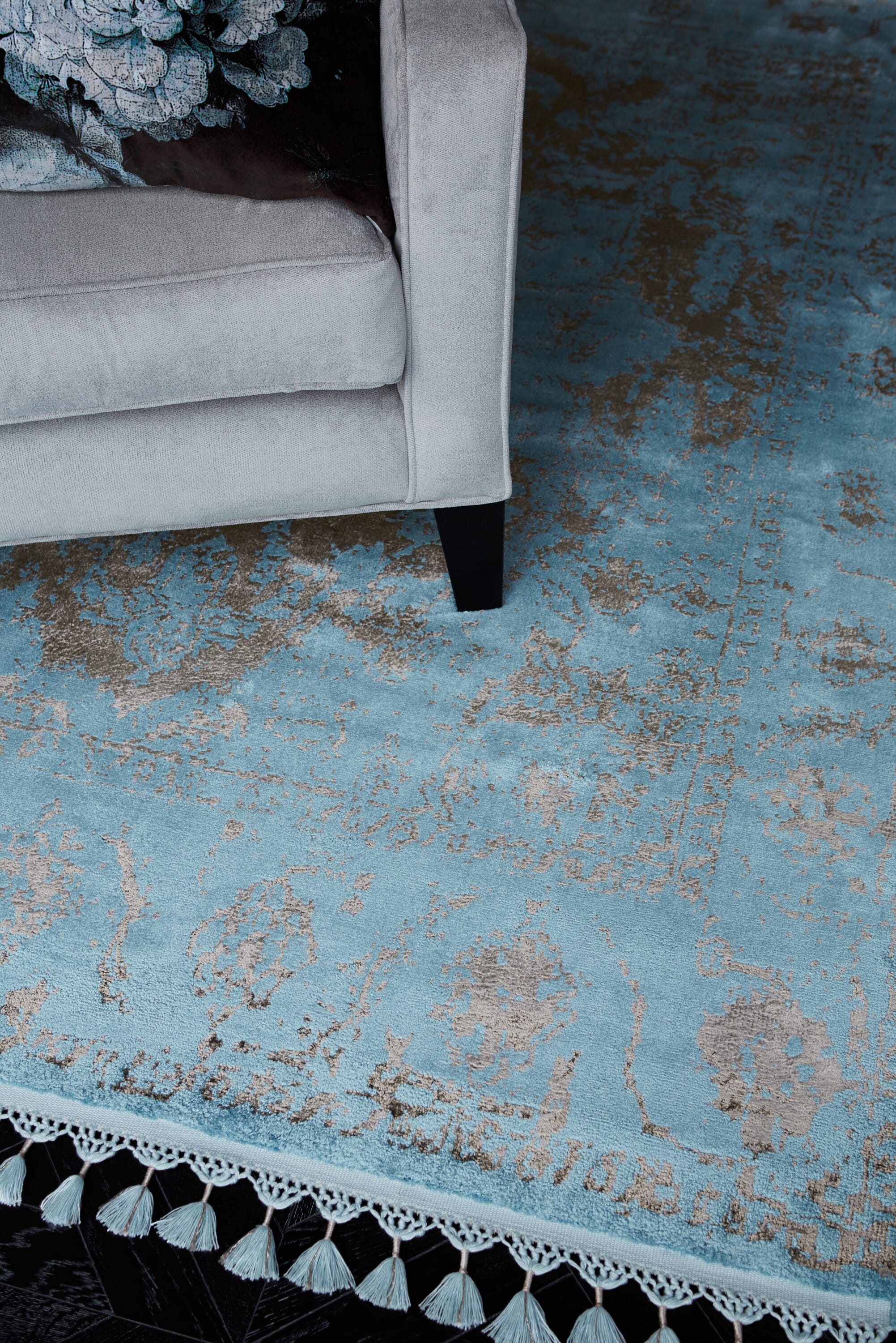 Katherine Carnaby Vintage Blue Rug