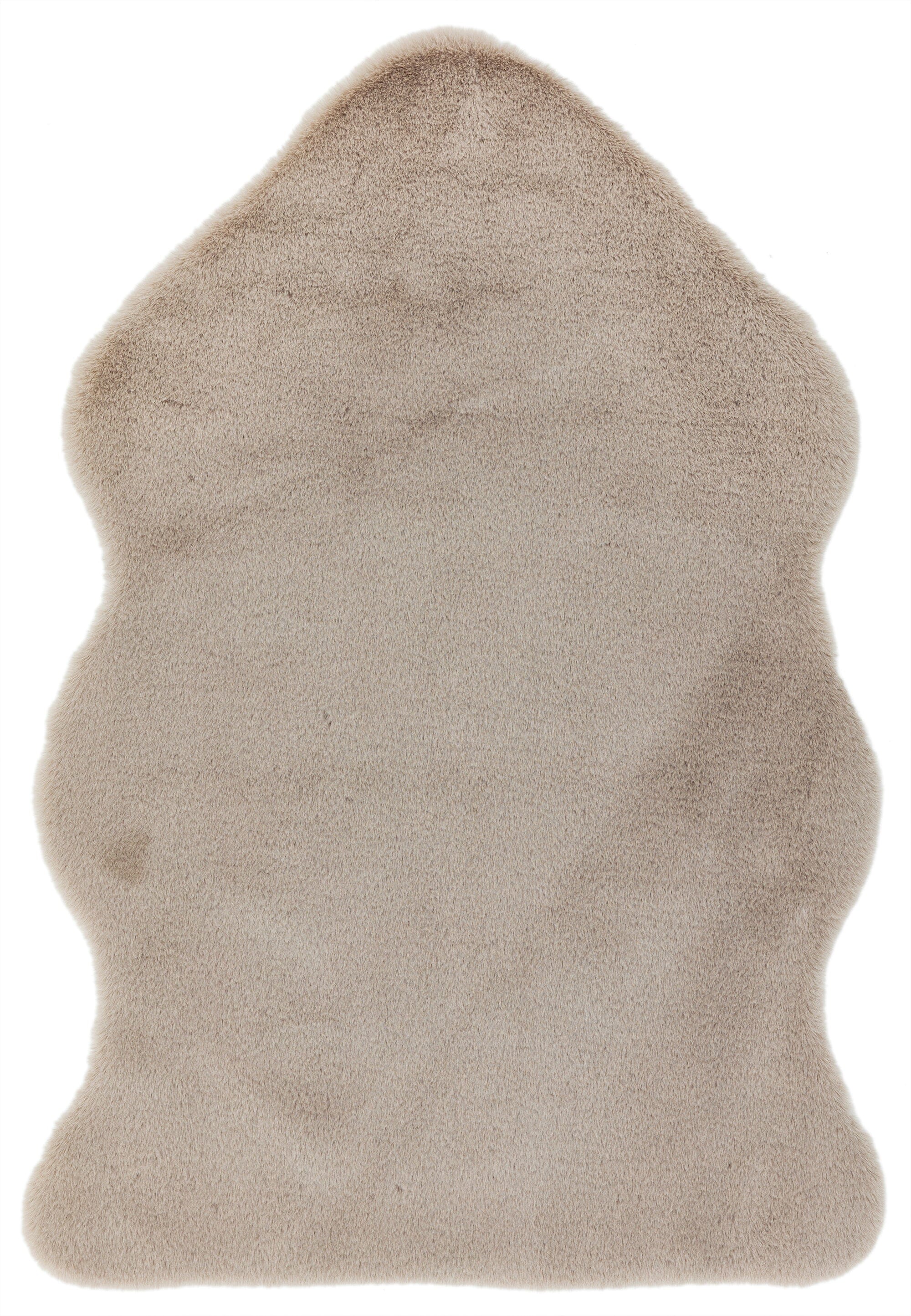 Willow Faux Fur Taupe Rug