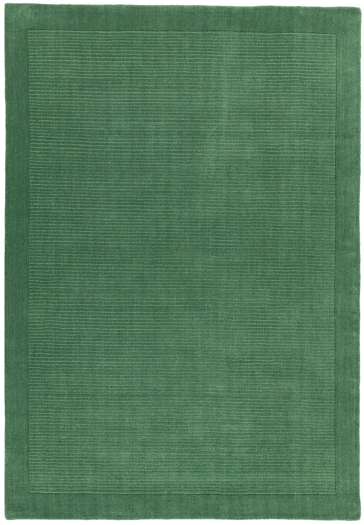 York Forest Green Wool Rug